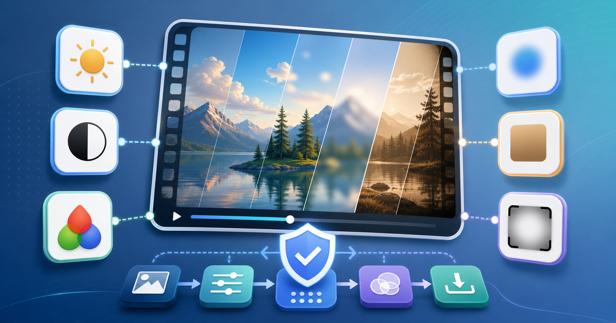 Tune a Video Look with Filter Effects